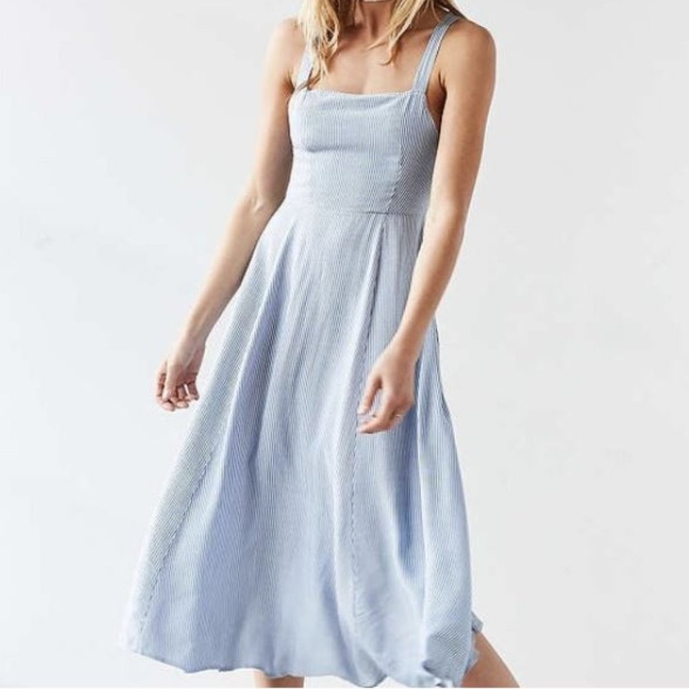 UO - Silence & Noise - A line blue dress